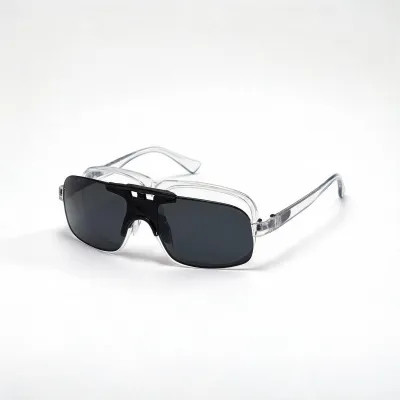 glasses with clip on sunglasses
